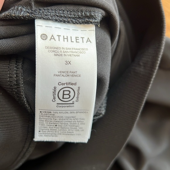 ATHLETA Black Pants, Size 3X - Picture 3 of 10